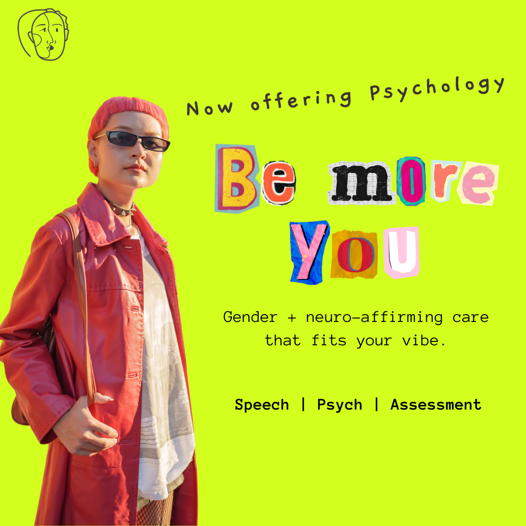 The Gender Voice Centre Facebook ad: Evidence-based therapy