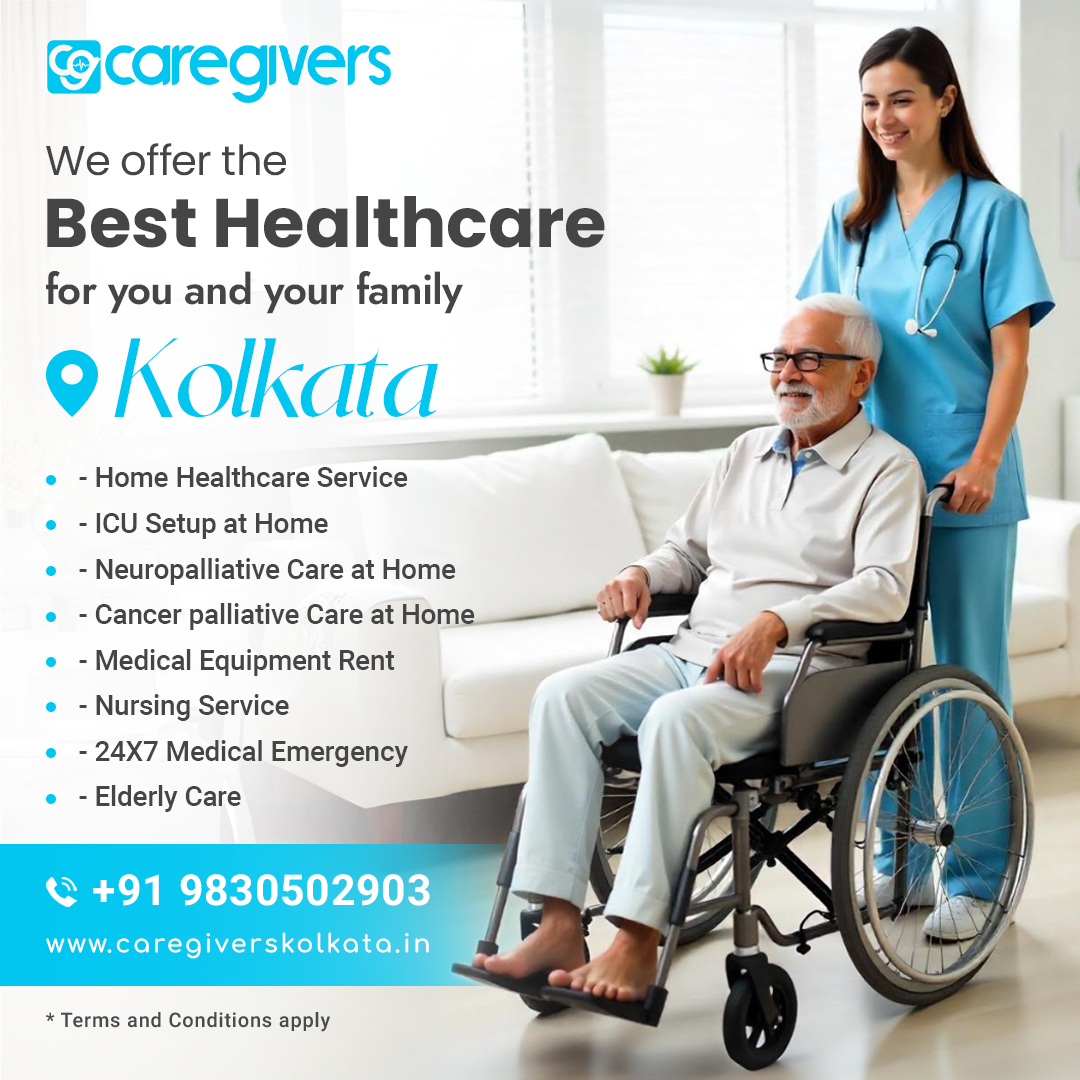 Caregivers Kolkata Facebook ad: Bringing Hospital Care to Your Home in Kolkata!