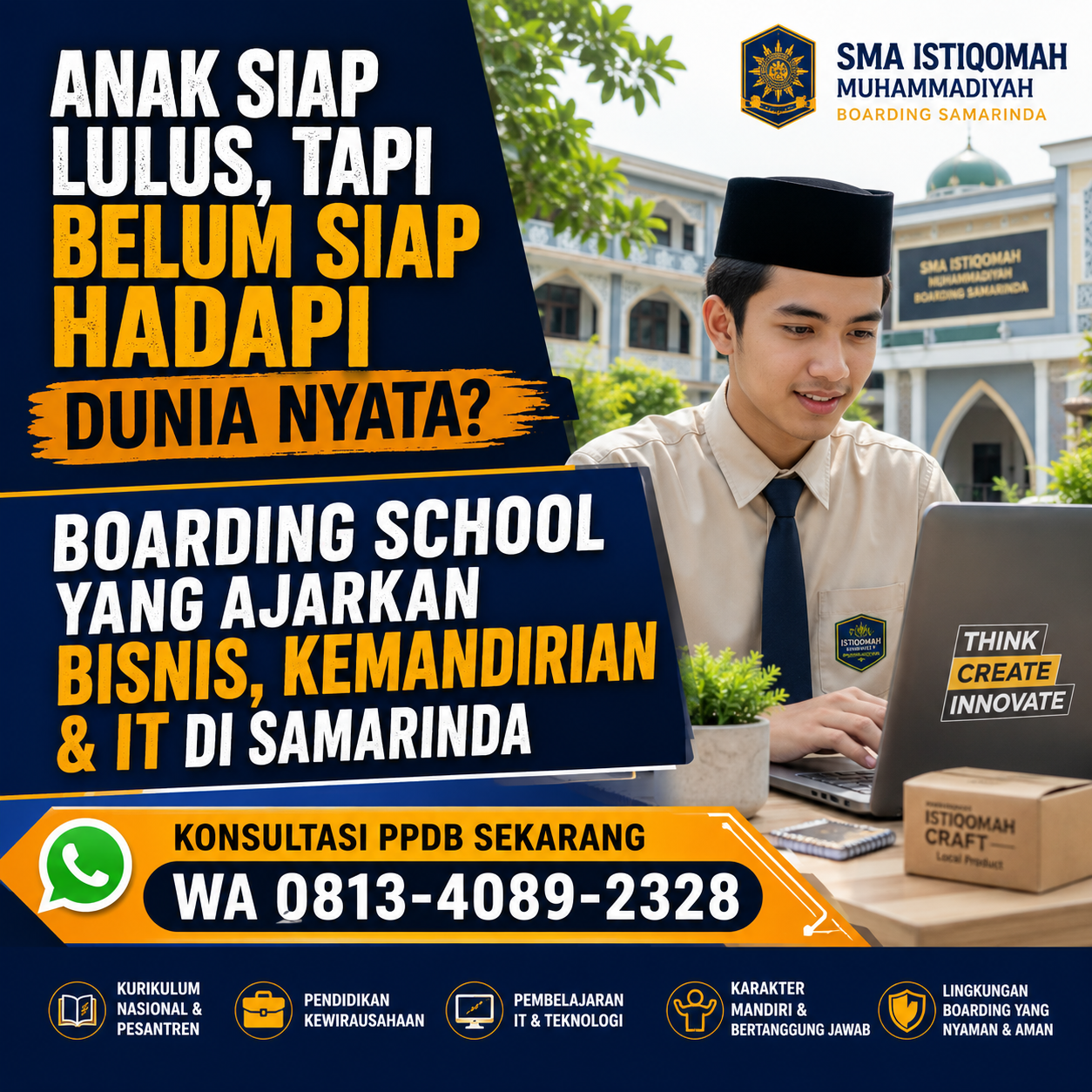 Jasa Iklan UMKM Facebook ad: Bukan Sekadar SMA, Tempat Anak Dibina Jadi Generasi…