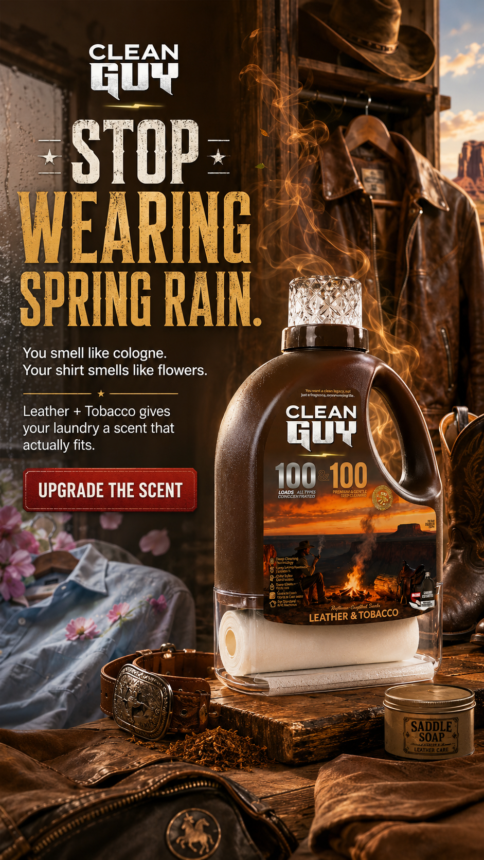 Clean Guy Facebook ad