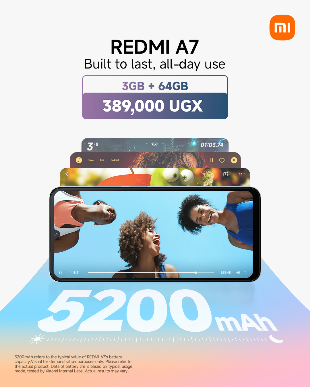 Xiaomi Uganda Facebook ad: Power that keeps up with your lifestyle!