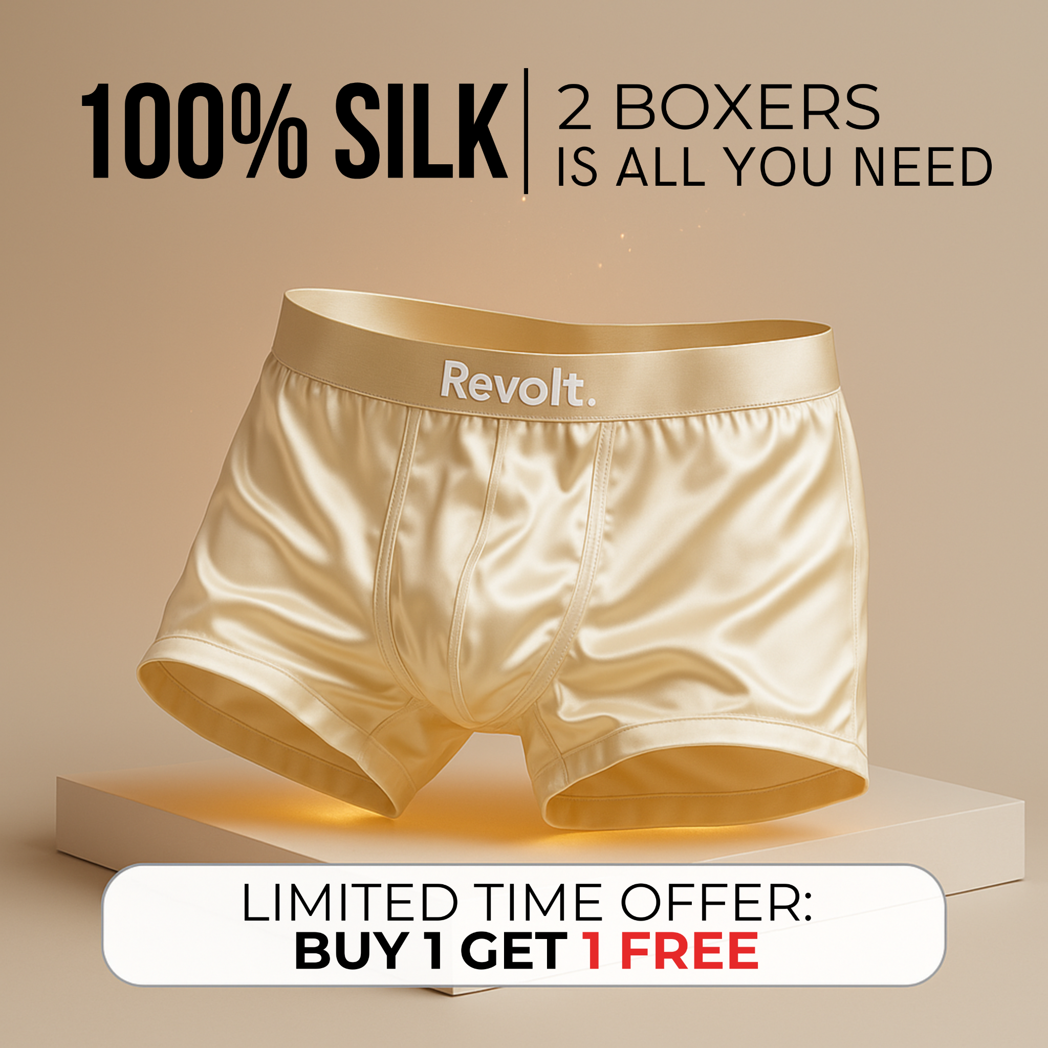 Revolt Underwear Facebook ad