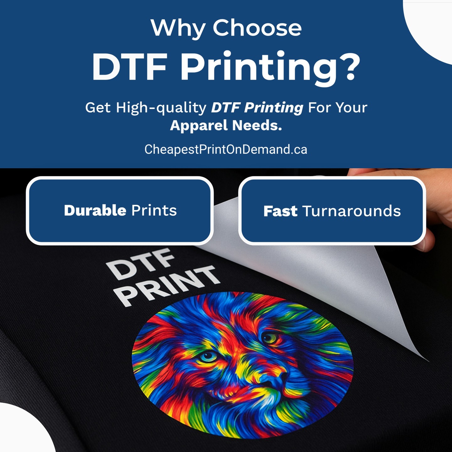 Cheapest Print On Demand Facebook ad