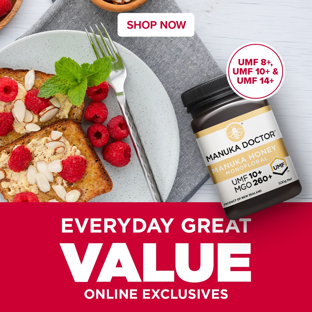 Manuka Doctor New Zealand Facebook ad