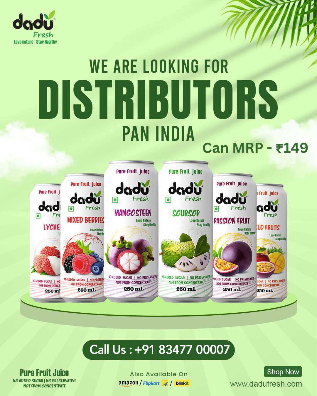 Dadu Fresh Facebook ad