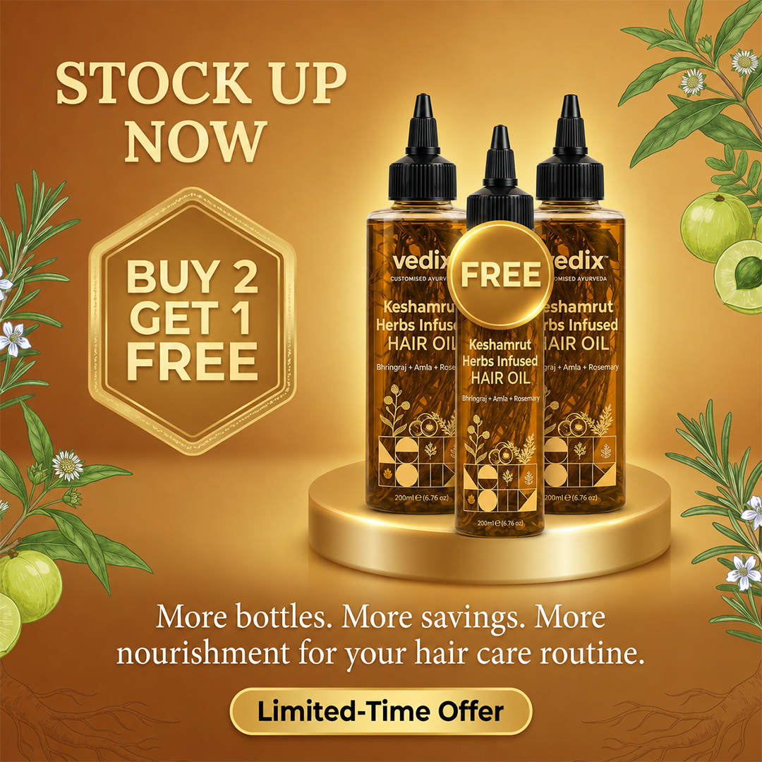 Vedix Ayurveda Facebook ad