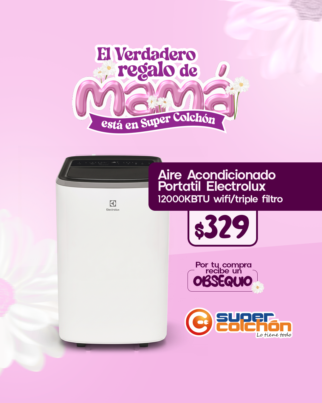 Supercolchon Facebook ad from May 1, 2026