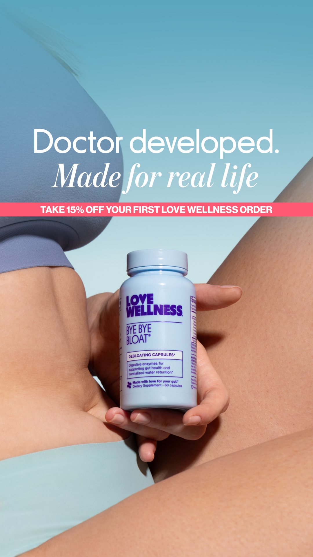 Love Wellness Facebook ad