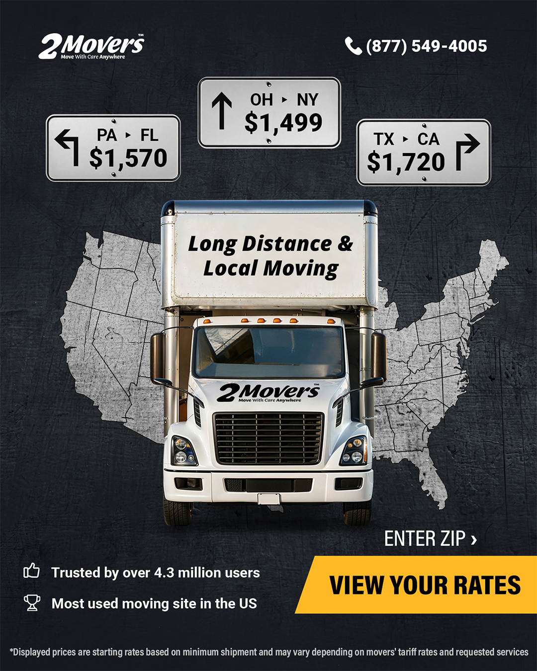 Two Movers Facebook ad