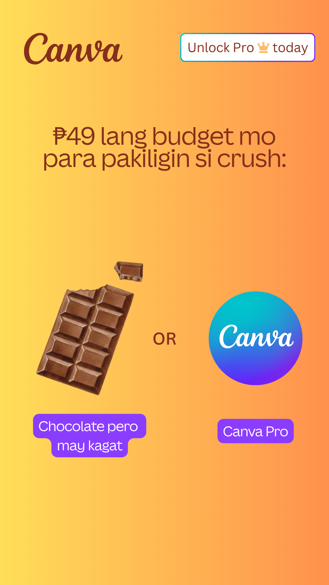 Canva Facebook ad