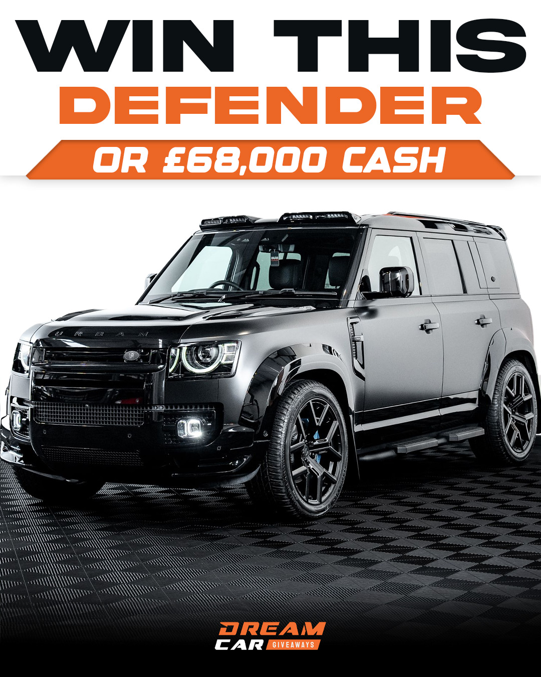 Dream Car Giveaways Facebook ad