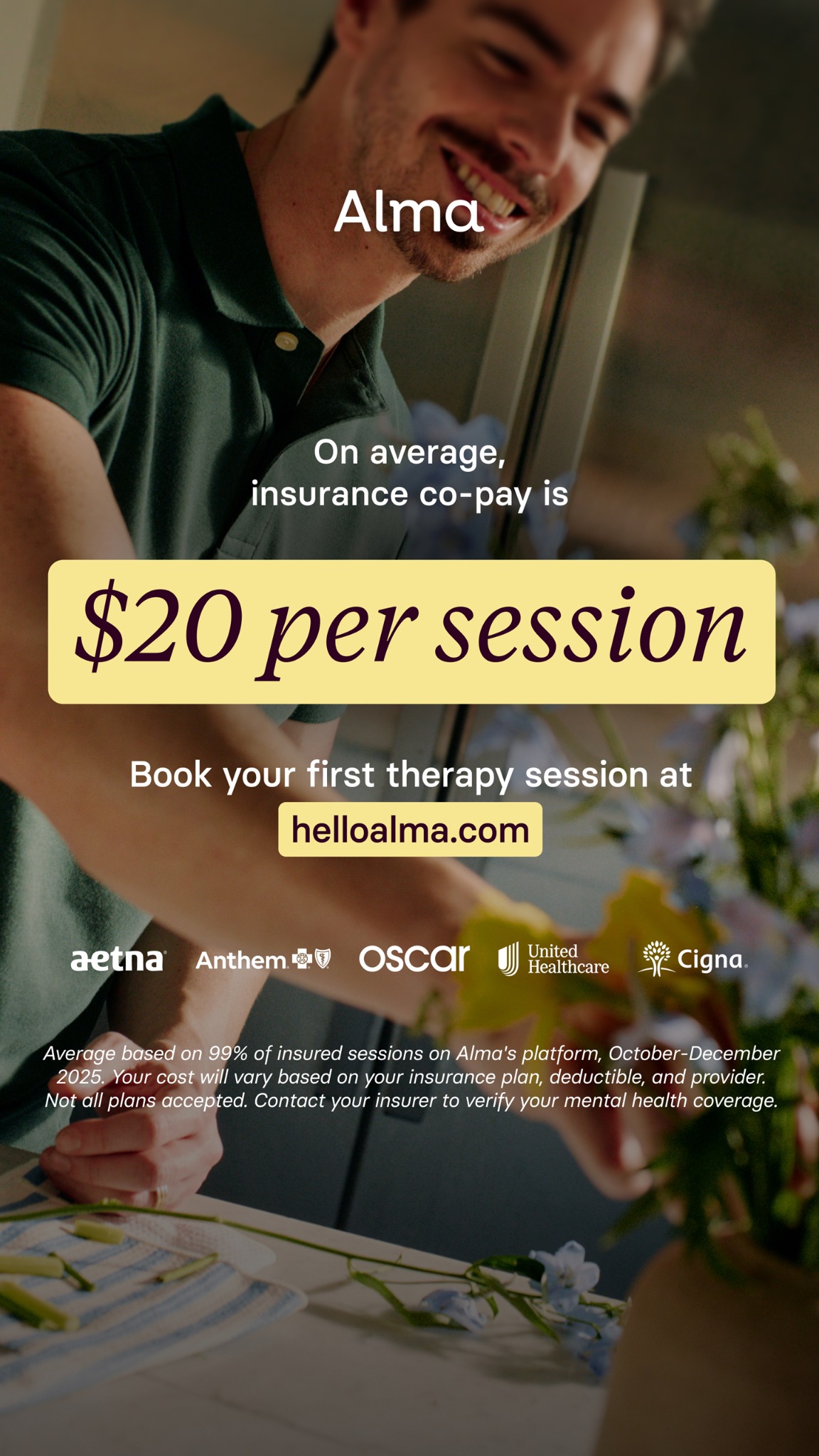 Alma Facebook ad