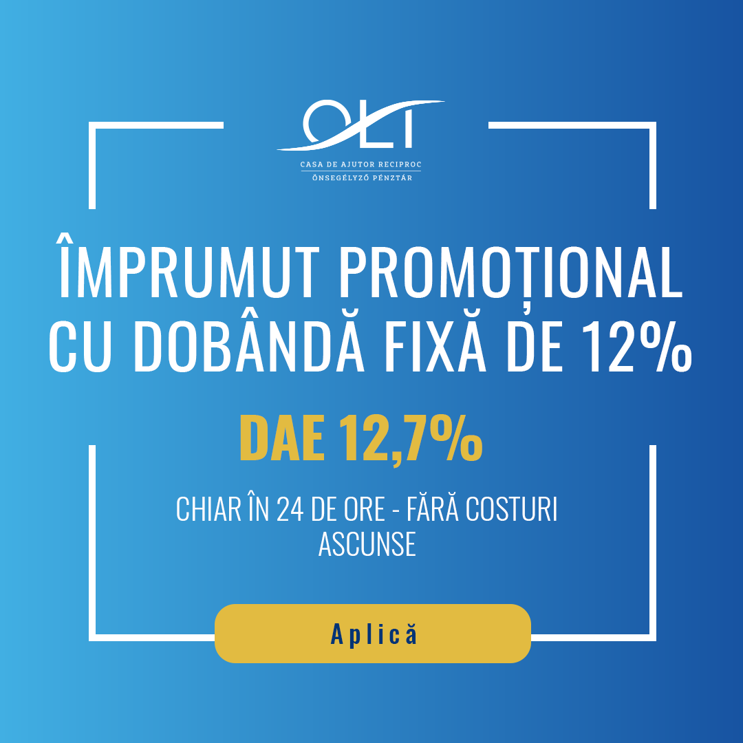 CAR OLT Önsegélyző Pénztár Facebook ad: Dobândă fixă - siguranță fixă. Acum cu reduceri…