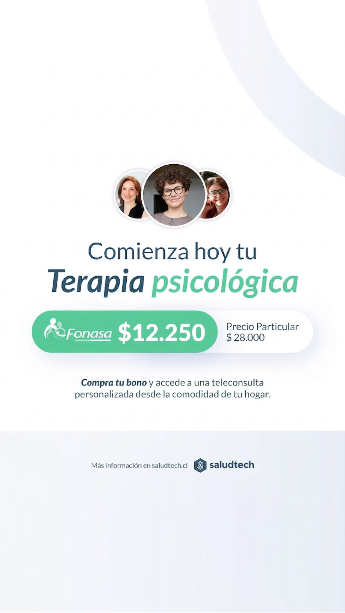 Saludtech Facebook ad