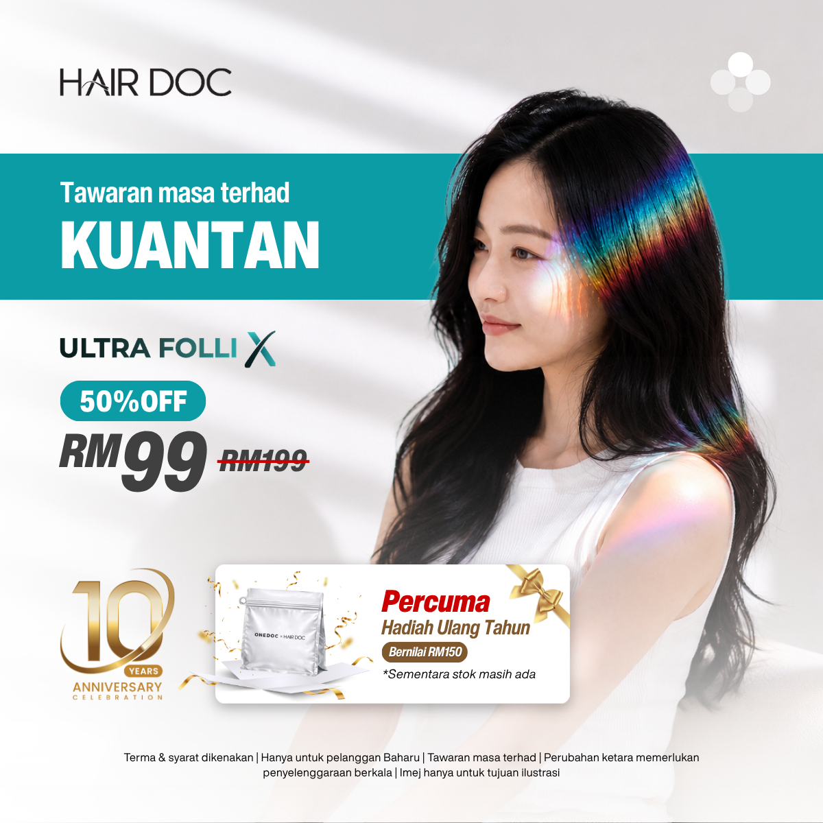 Hair Doc Facebook ad: Tawaran Masa Terhad