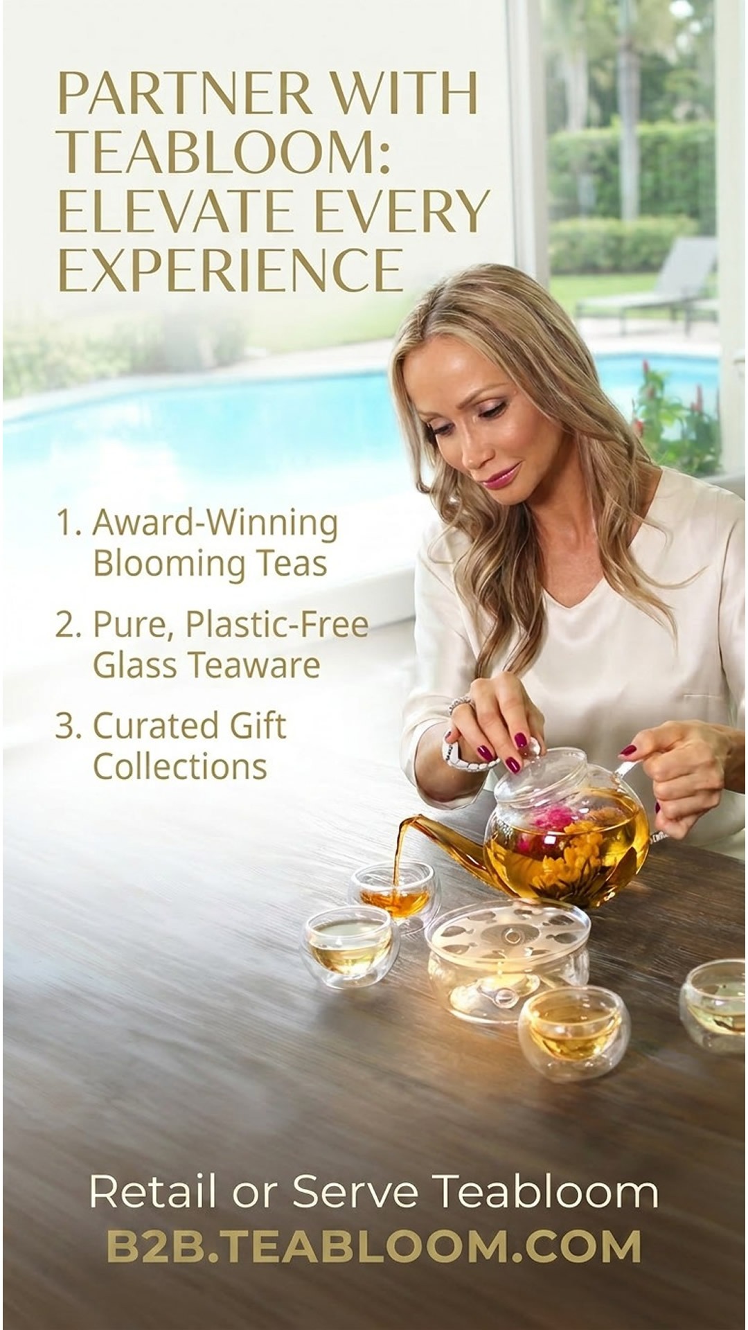 Teabloom Facebook ad