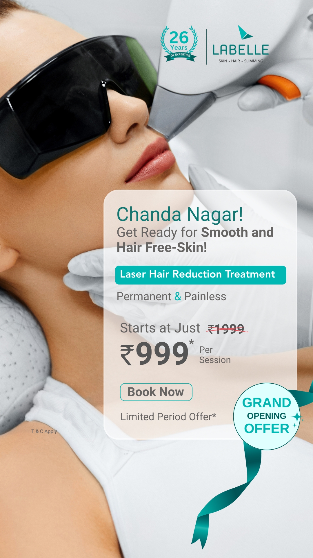 La Belle Slimming, Skin and Hair Clinics Facebook ad
