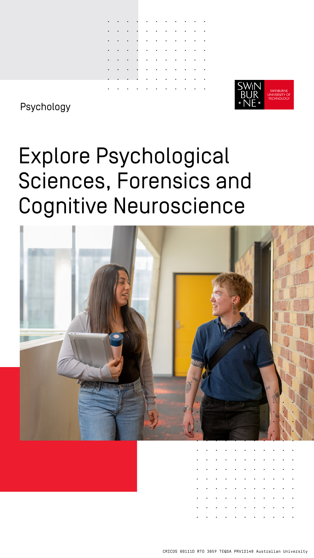 Swinburne University of Technology Facebook ad