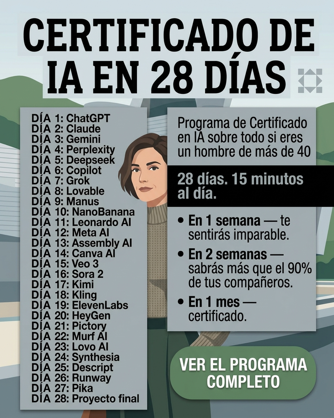 Coursiv Español Facebook ad: ¡Empezar ahora!