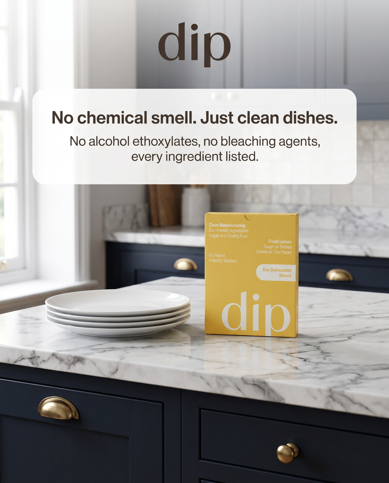 We Are Dip Facebook ad: No Bleaching Agents
