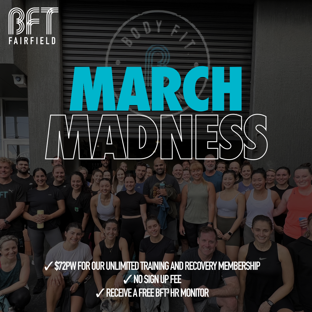 BFT Fairfield Facebook ad: MARCH MADNESS >>
