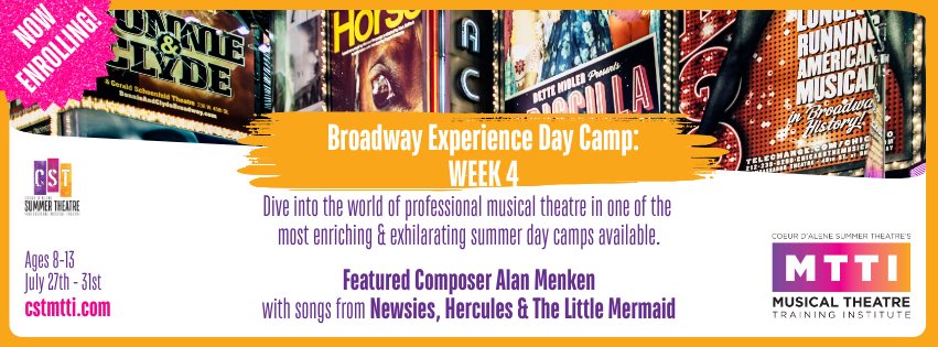Coeur d'Alene Summer Theatre Facebook ad