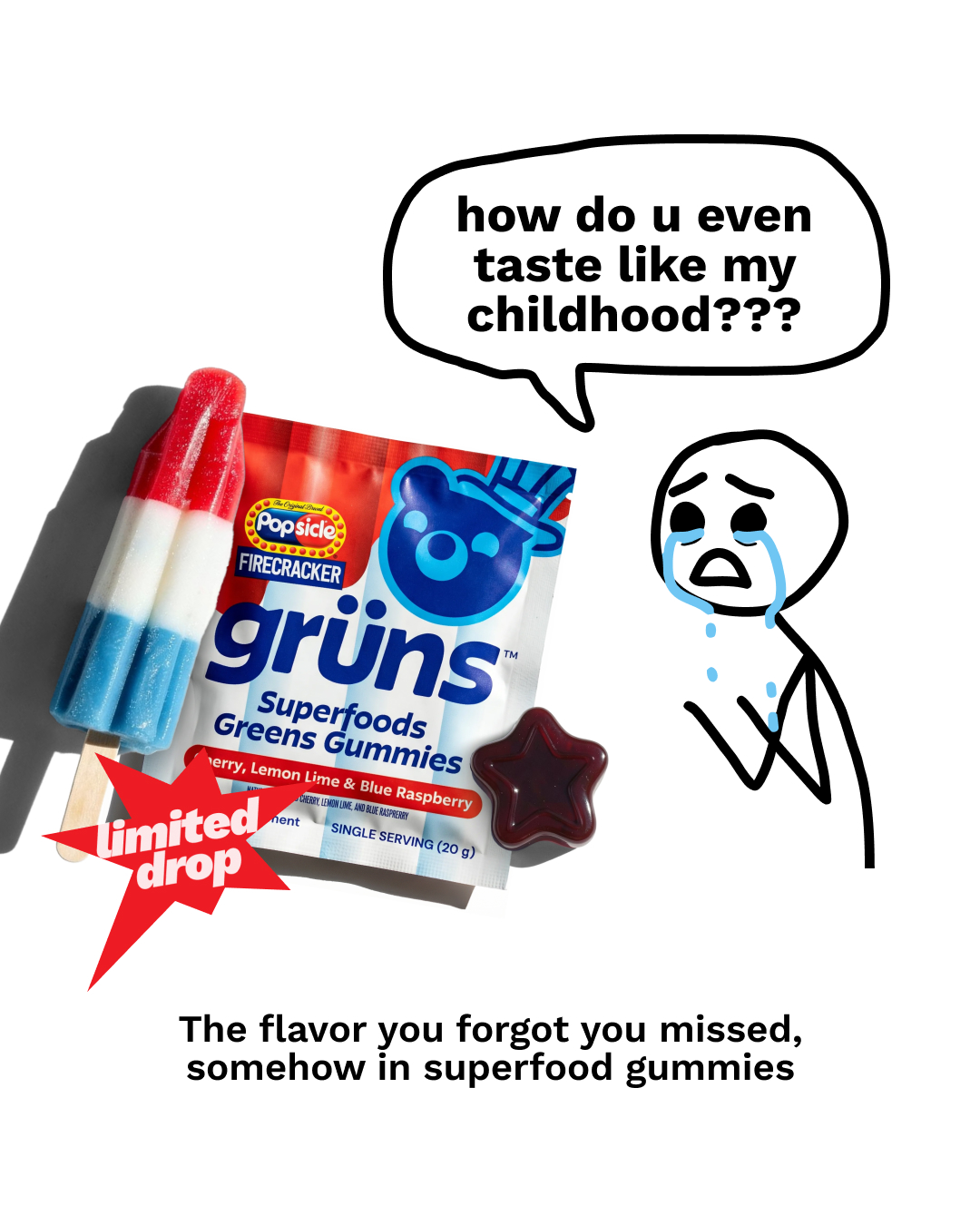 Grüns Facebook ad