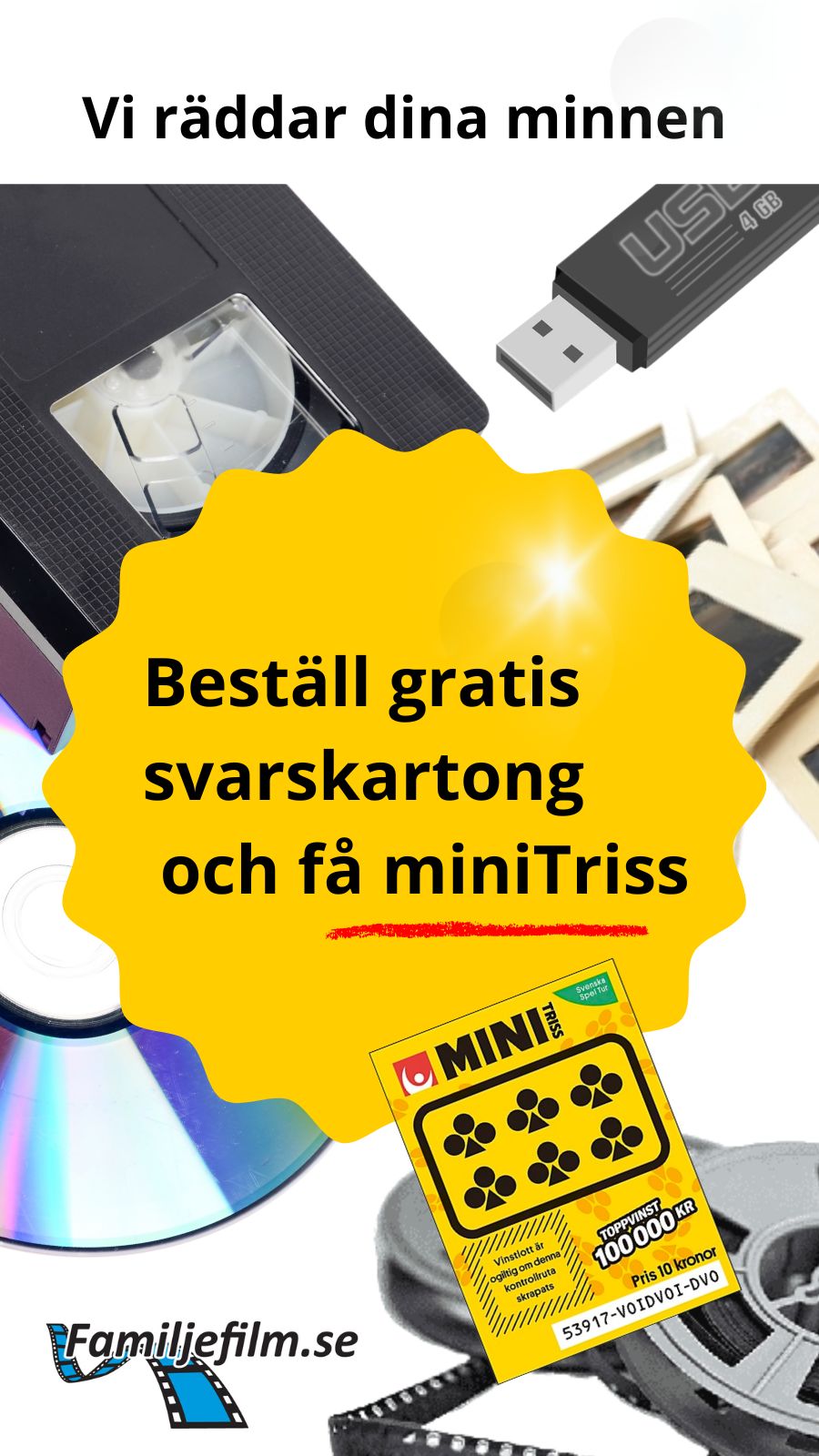 Familjefilm Facebook ad