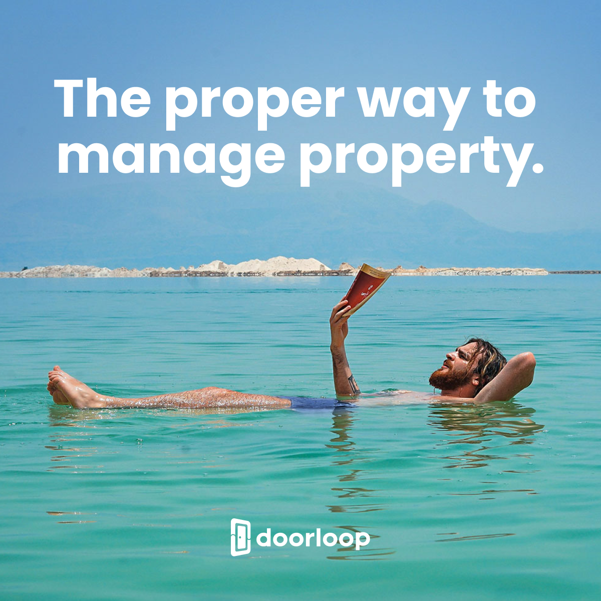 DoorLoop Facebook ad: Manage Smarter, Not Harder
