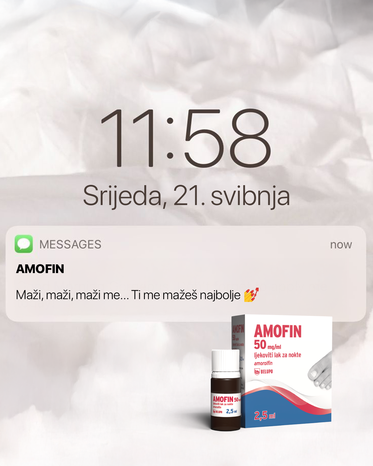 Zdravo budi Facebook ad: Izbjegni summertime sadness pri pogledu na svoje nokte.