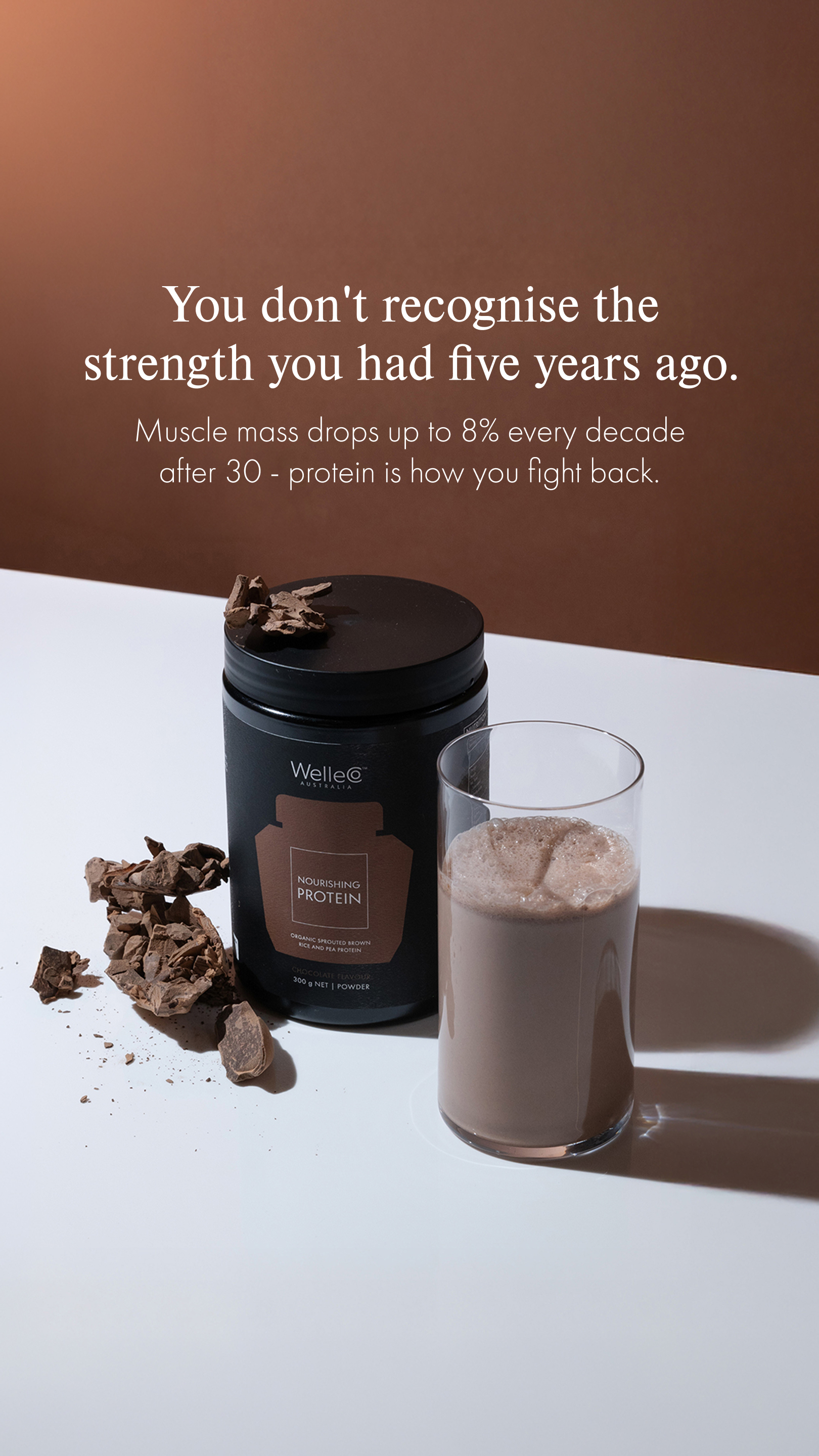 WelleCo Facebook ad