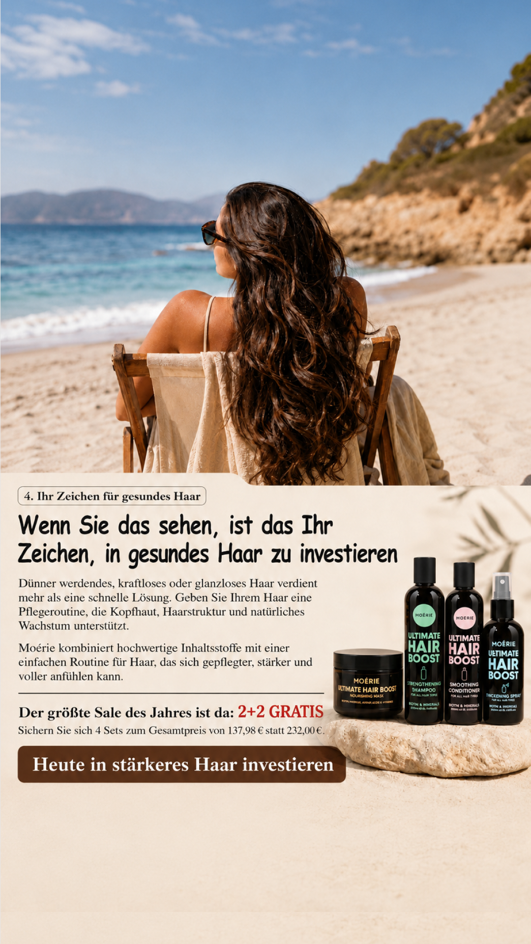 Moérie Beauty Facebook ad