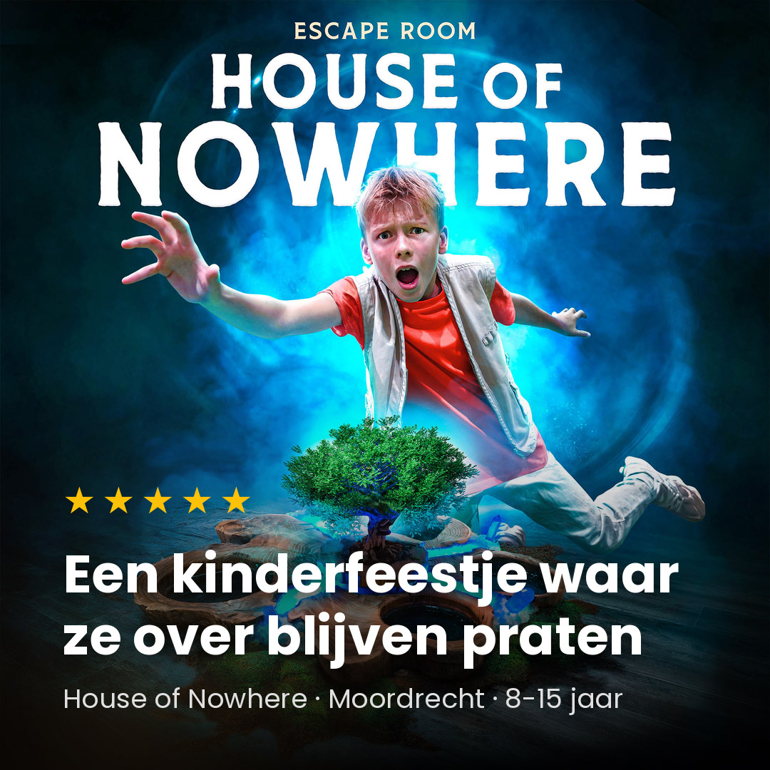 Skunx Escape Rooms Facebook ad: Geef ze een kinderfeestje om nooit te vergeten!