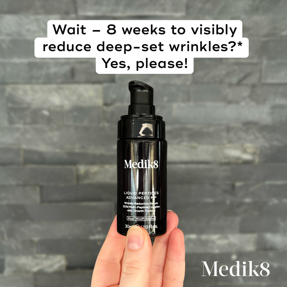 Medik8 Facebook ad