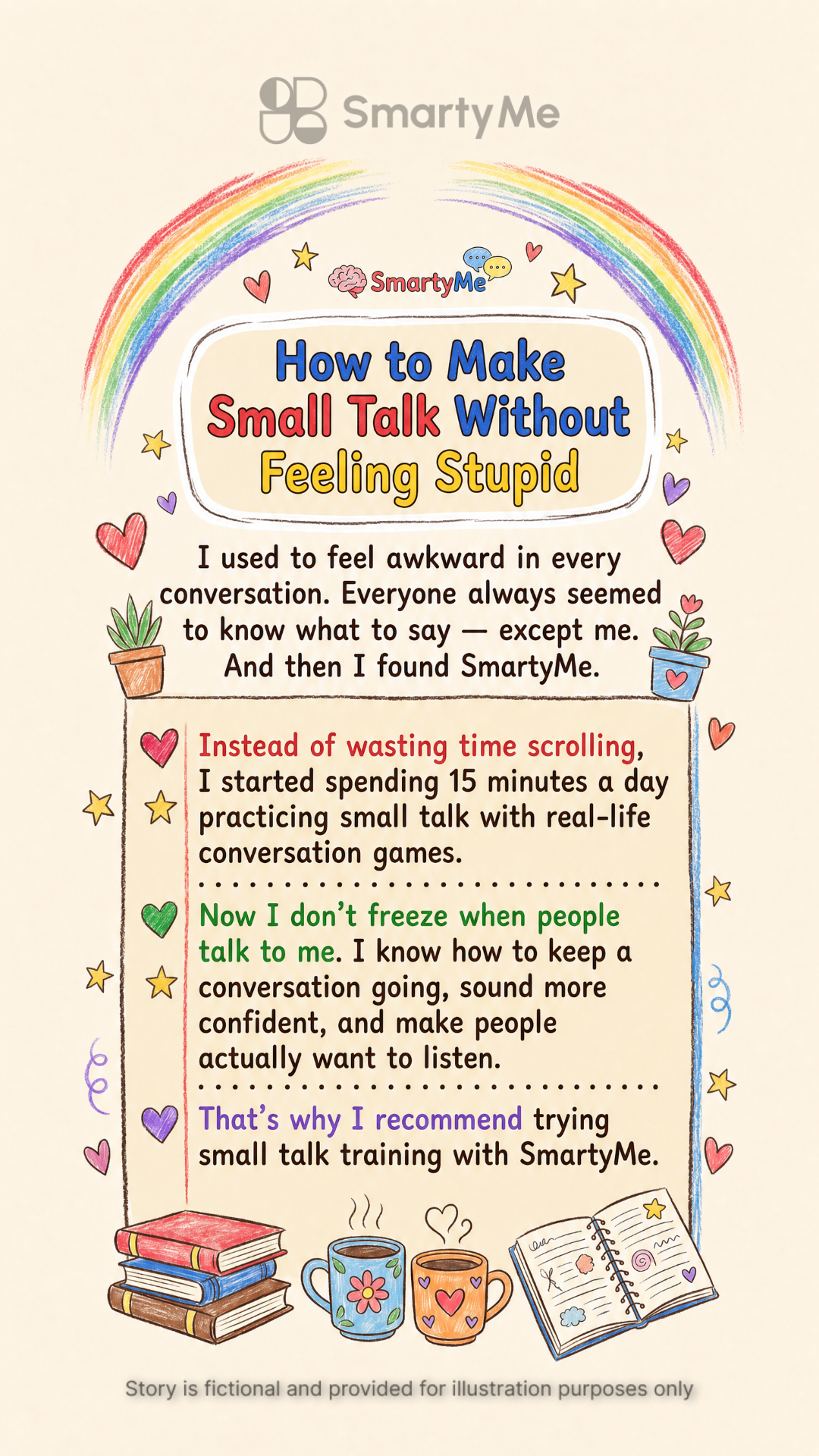 SmartyMe: Charisma Skills Facebook ad: Charisma Is a Skill, Learn It Now