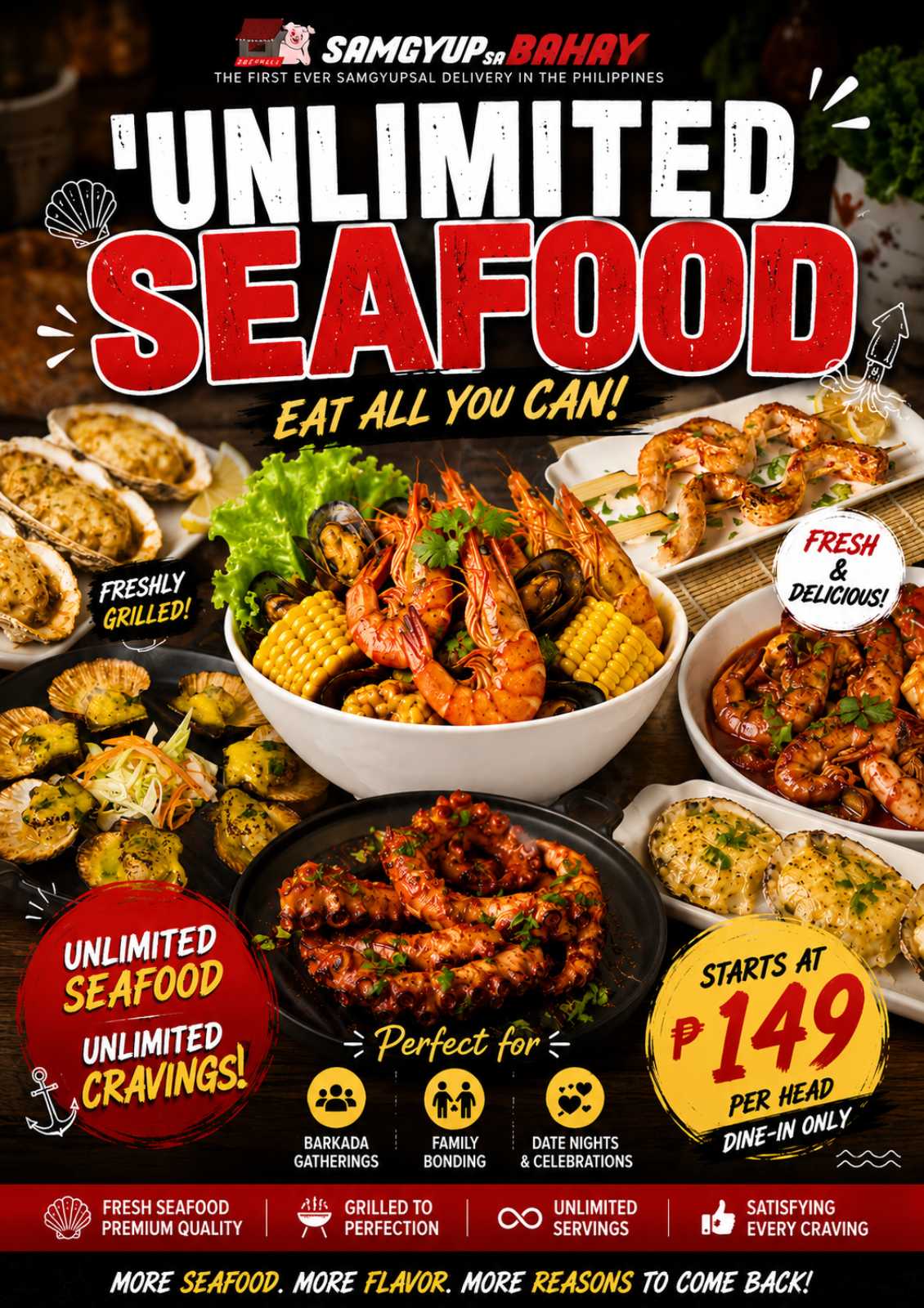 Samgyup sa Bahay - 삼겹 사 바하이 Facebook ad