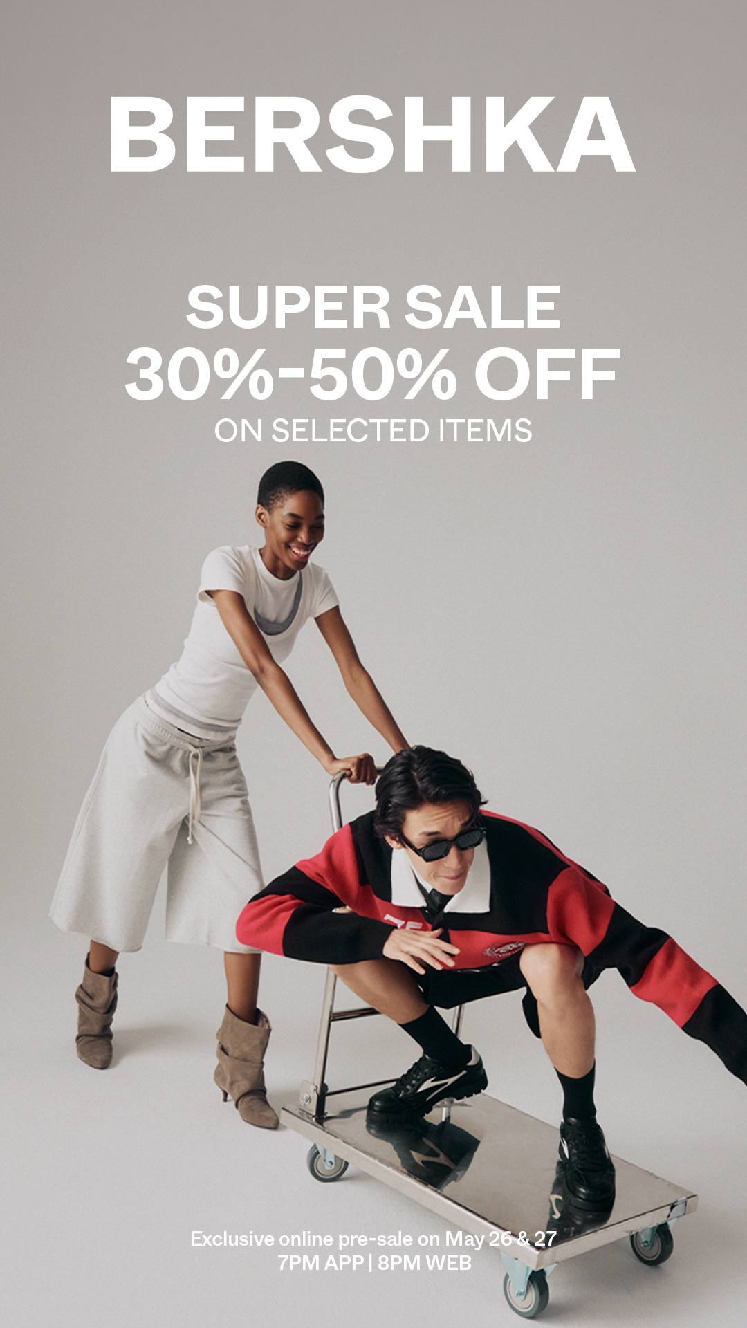 Bershka Facebook ad
