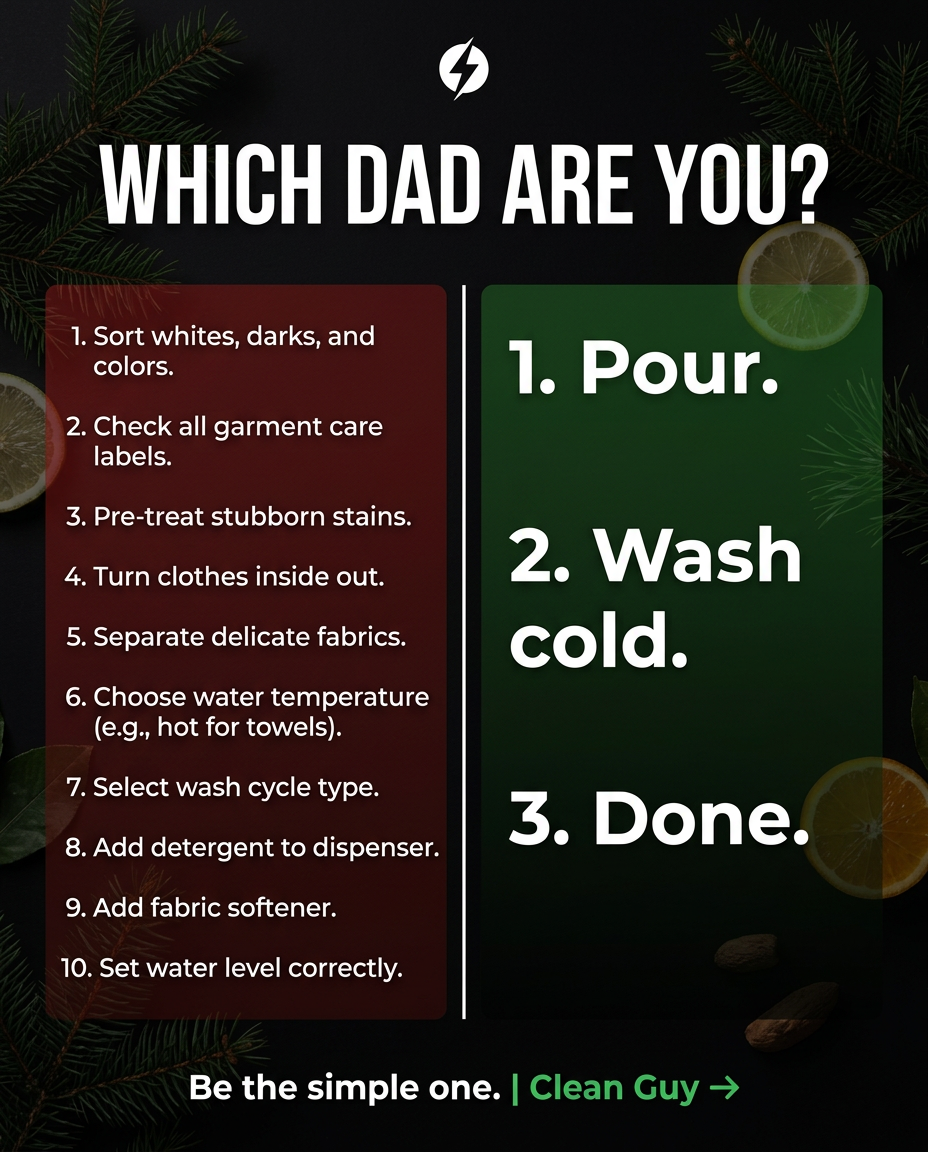 Clean Guy Facebook ad