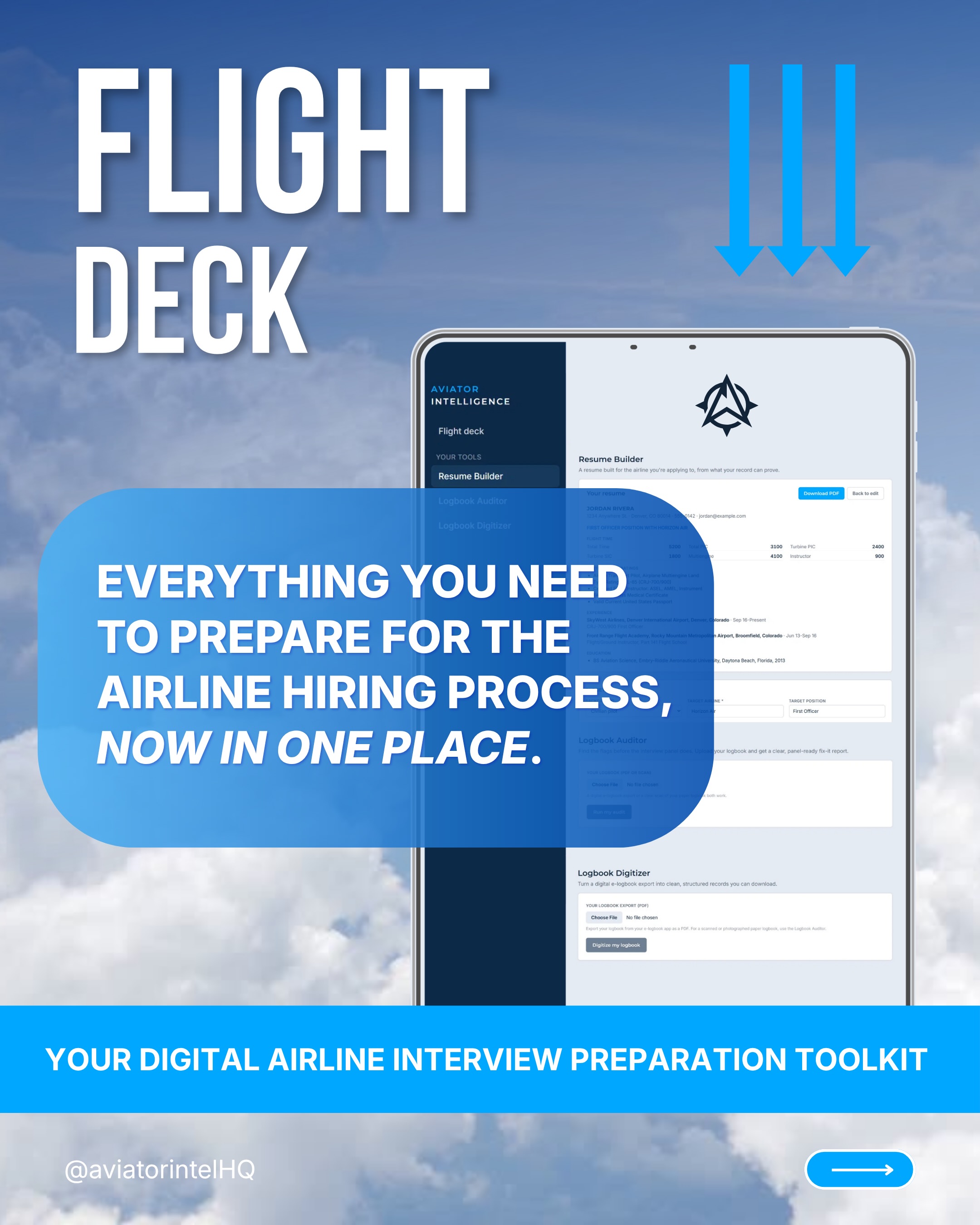 Aviator Intel Facebook ad: This week, we finally introduced Flight Deck, our…