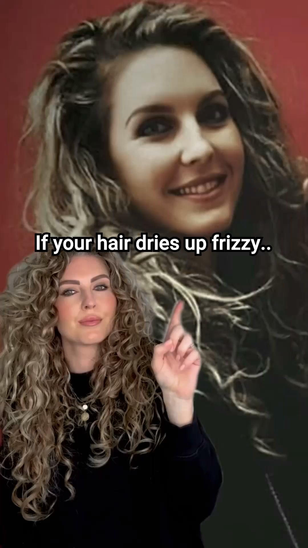 Flora & Curl Haircare Facebook ad: 3 Steps To Stunning Curls