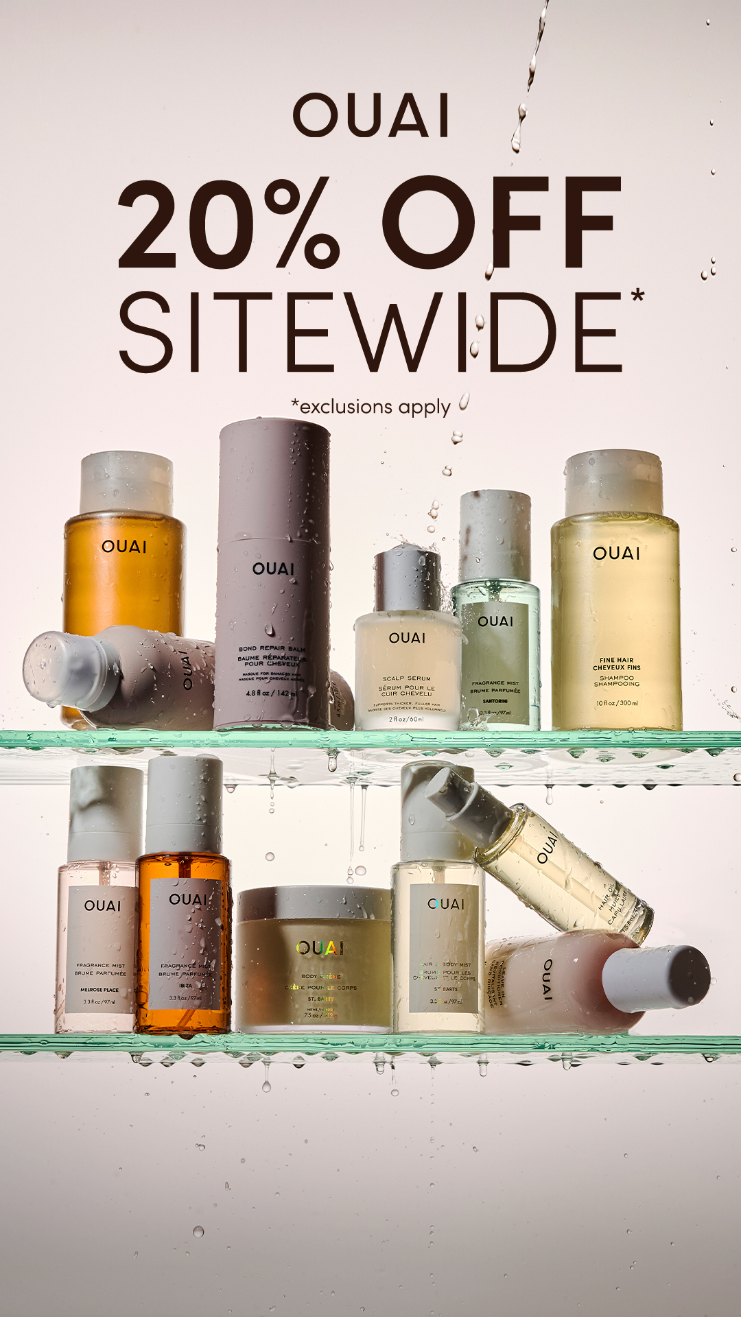 OUAI Facebook ad