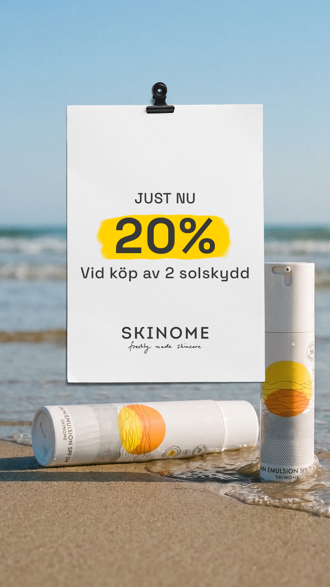 Skinome Facebook ad