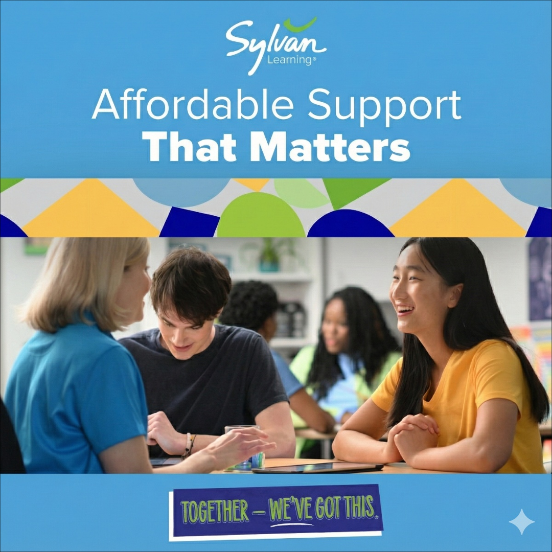 Sylvan Learning Facebook ad: Confidence Within Your Budget