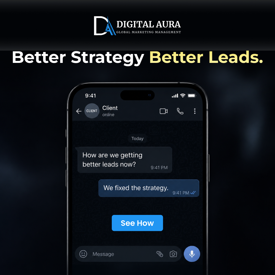 Digital Aura Global Marketing Management Facebook ad: Dubai's Performance Marketing Experts