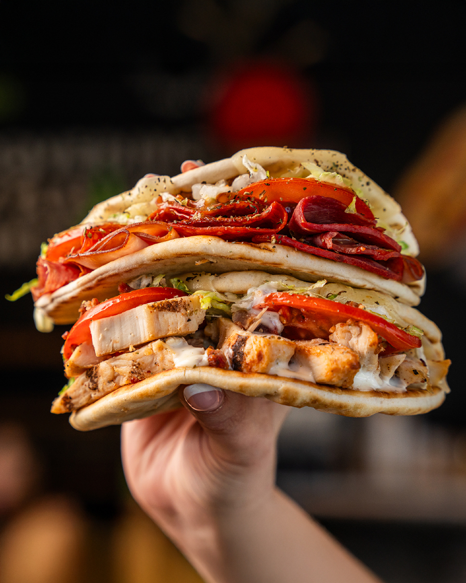 Quiznos Facebook ad: $4.44 Sammies All Day
