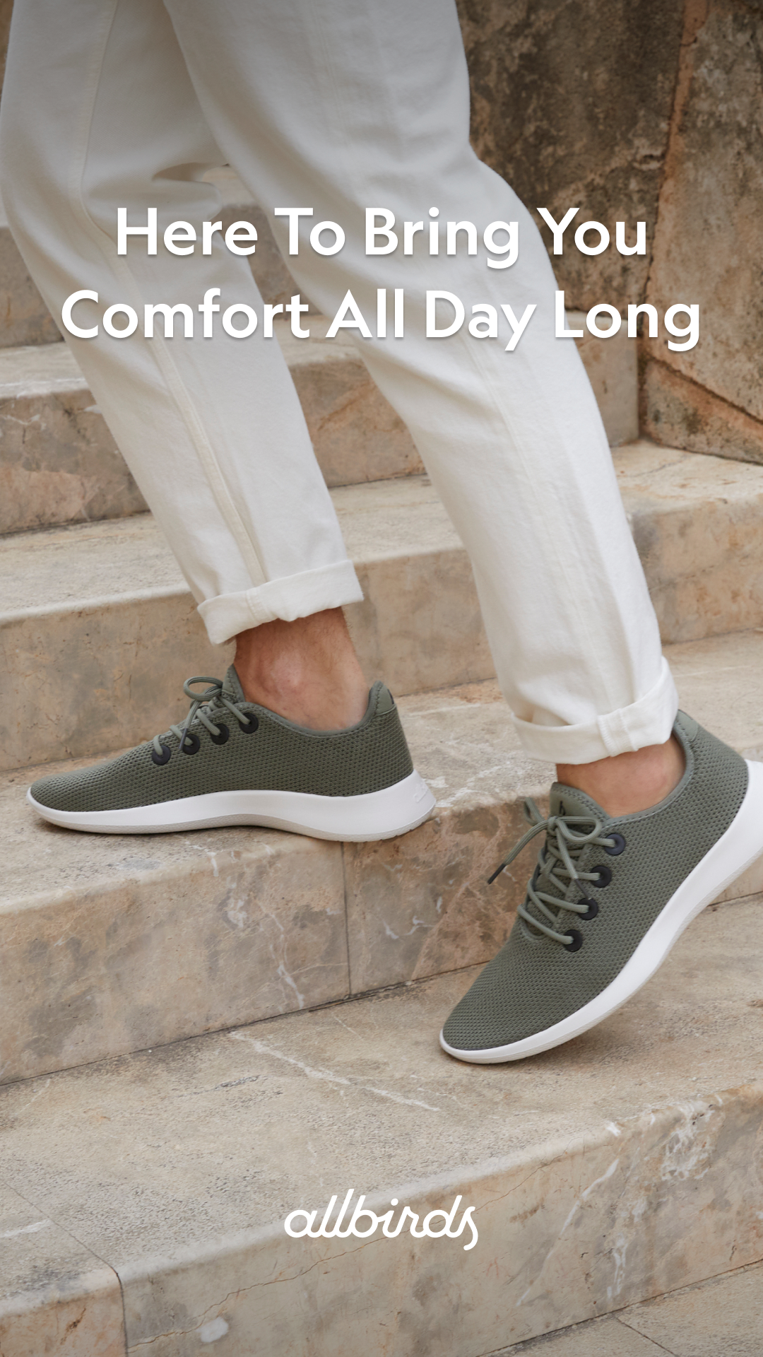 Allbirds Facebook ad