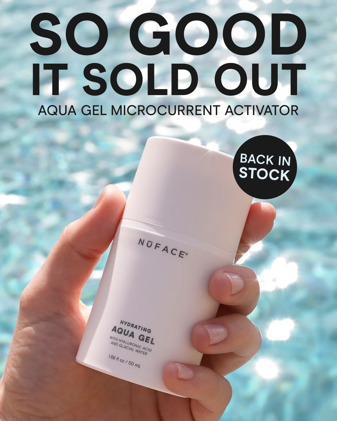 NuFACE Facebook ad