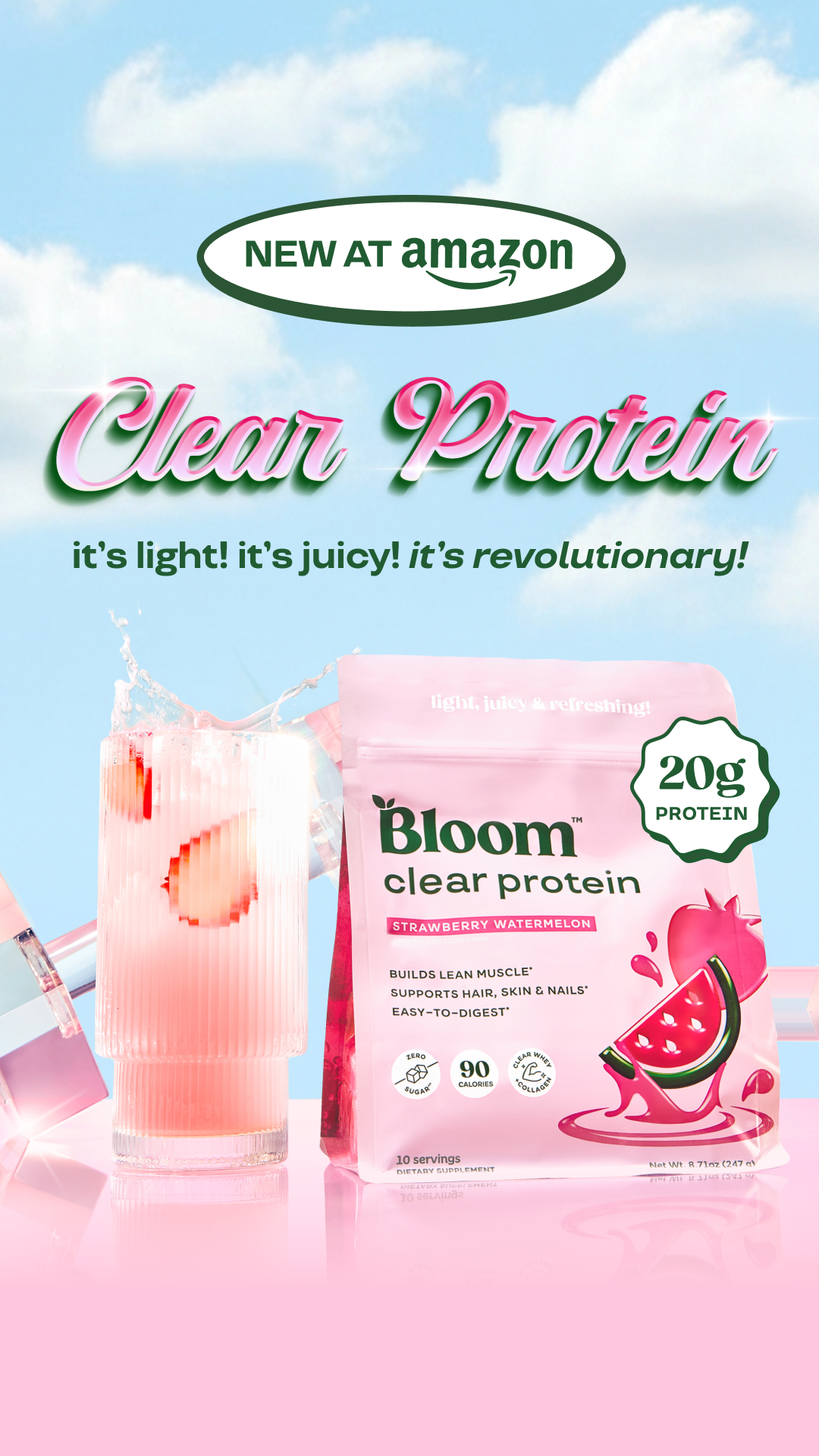 Bloom Nutrition Facebook ad