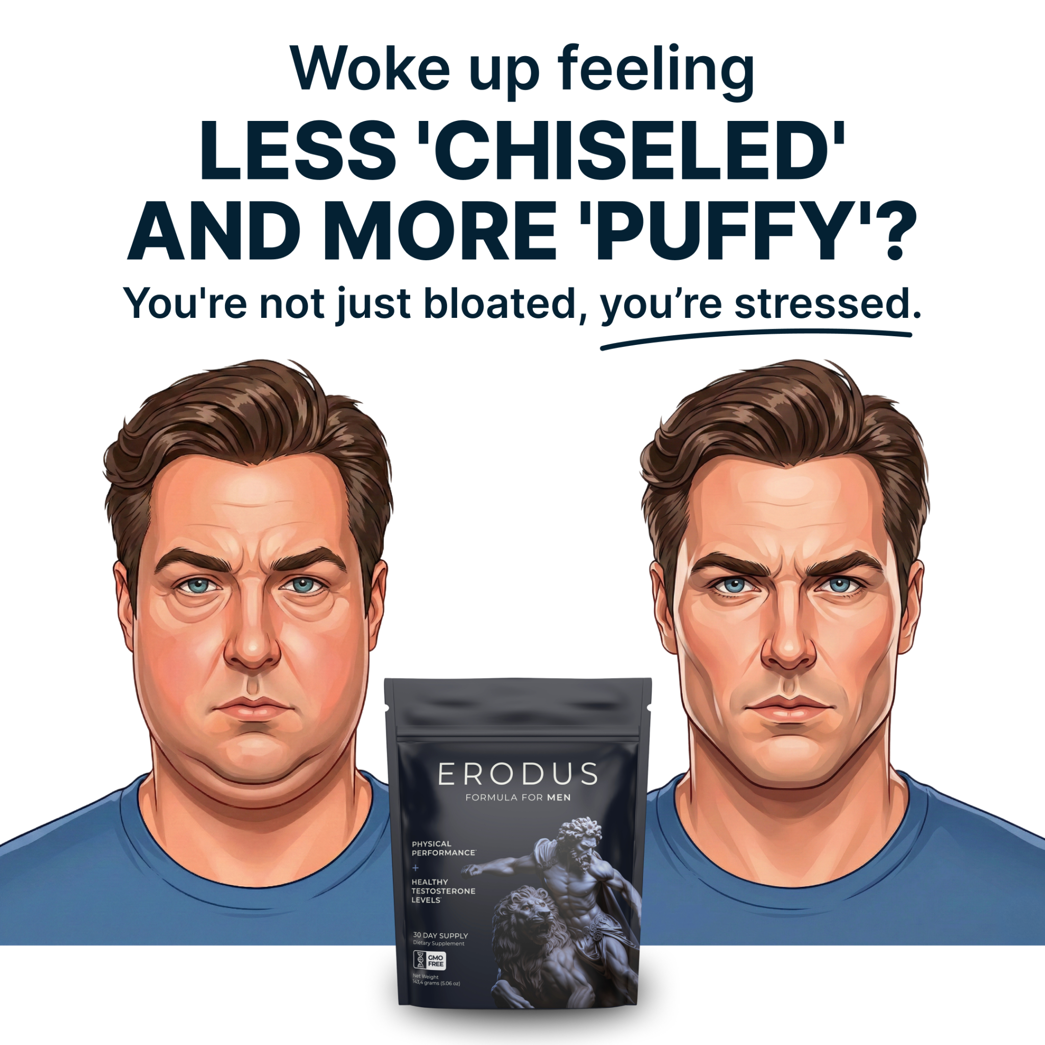 Erodus Formula For Men Facebook ad