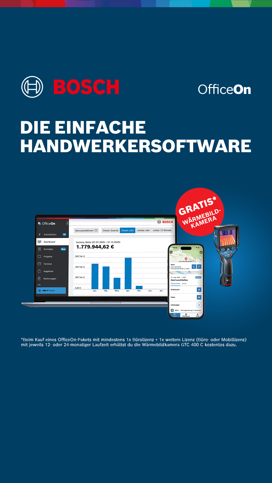Bosch Profi-Elektrowerkzeuge und Zubehör Facebook ad from Aug 6, 2026